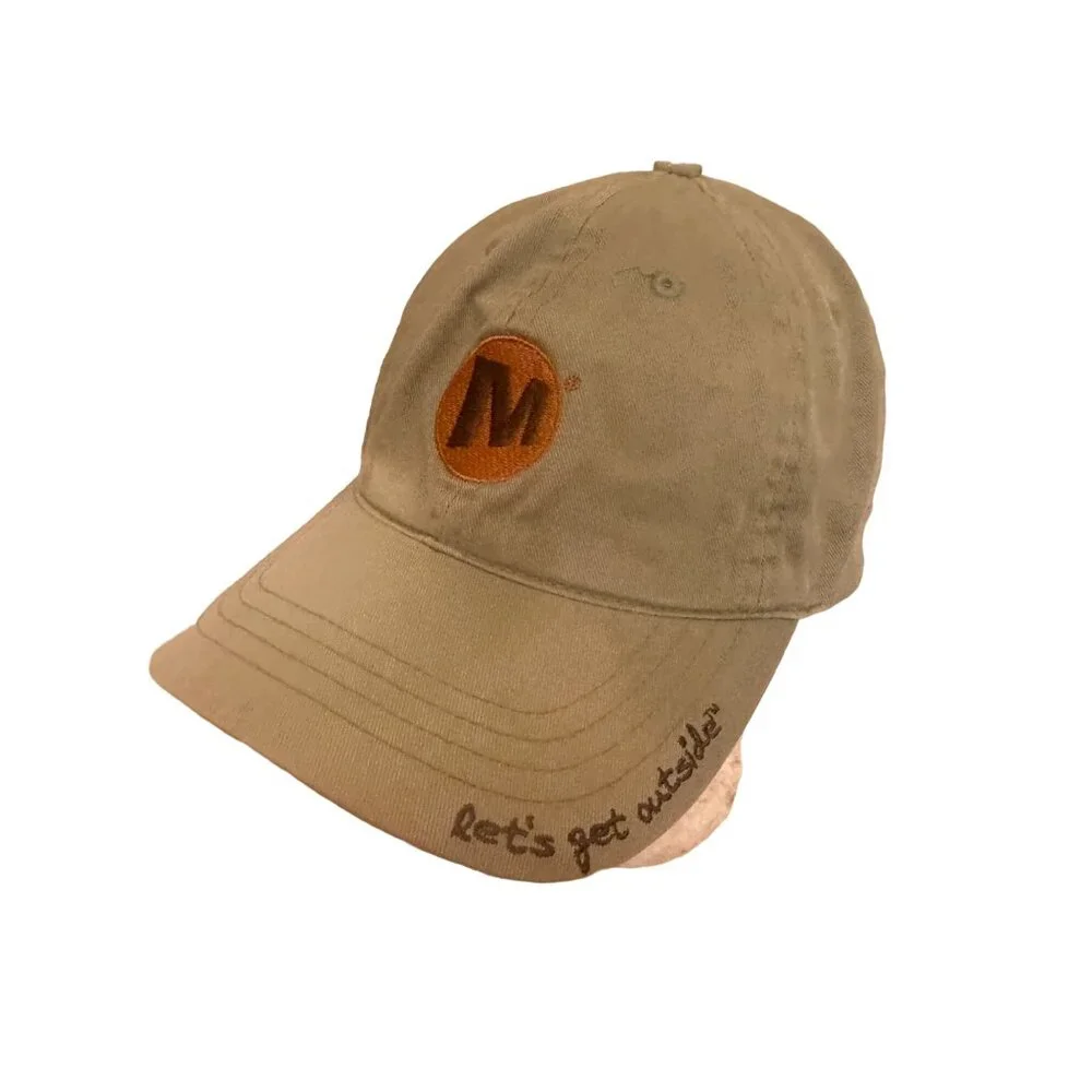 Merrell Green Embroidered Logo Hat Cap Adjustable - Picture 1 of 6